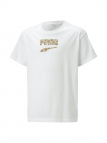 Футболка PUMA DOWNTOWN Logo Tee KIDS модель 620262 Фото