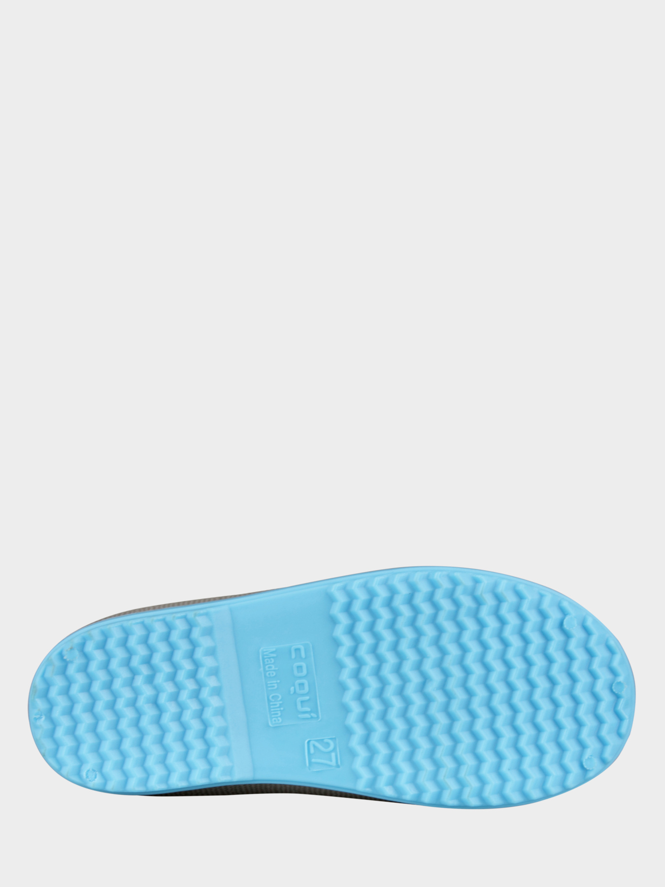 Сапоги резиновые COQUI модель 8505Mid.grey_New_blue Фото