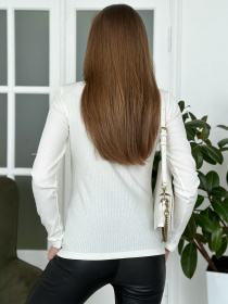 Лонгслив ISSA Plus модель 13824_milky Фото