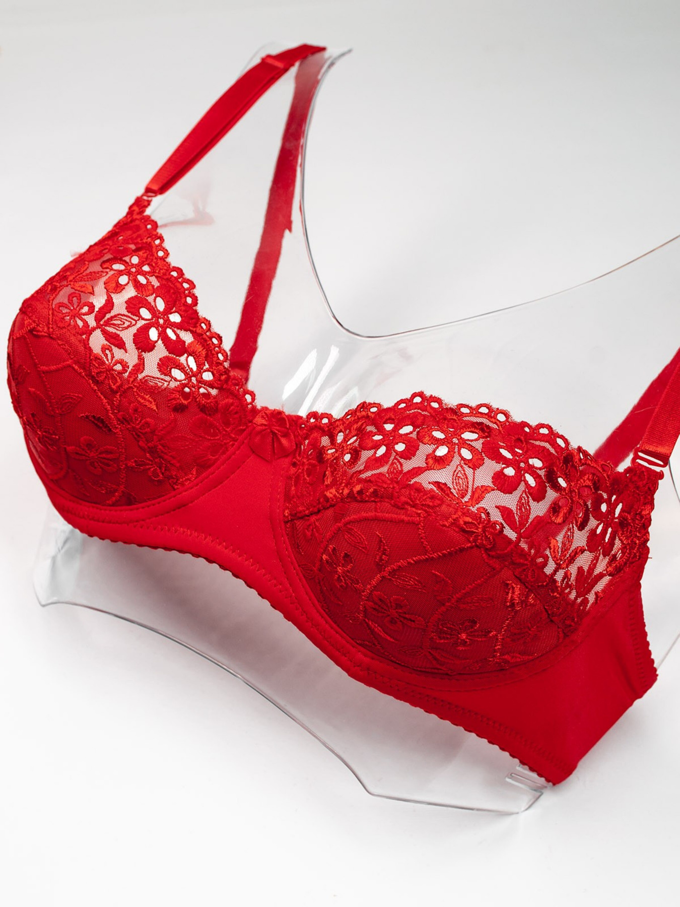 Бюстгальтер ISSA Plus модель BL2-667_red Фото