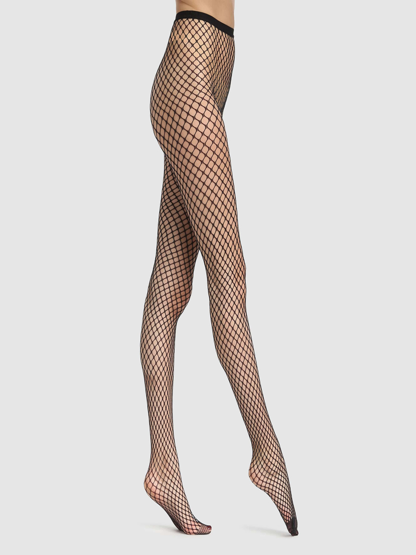 Колготи ISSA Plus модель Microrete_black Фото