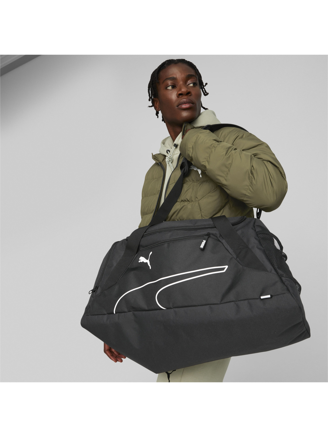 Дорожная сумка PUMA Fundamentals Sports Bag M модель 079237 Фото