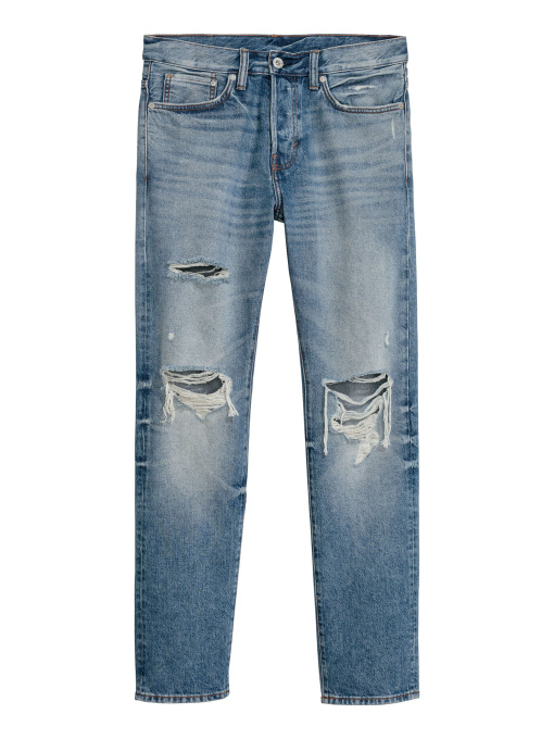 Зауженные джинсы H&M модель 58269 Фото