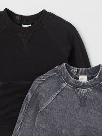 Набір лонгслівів H&M модель 57187 Фото