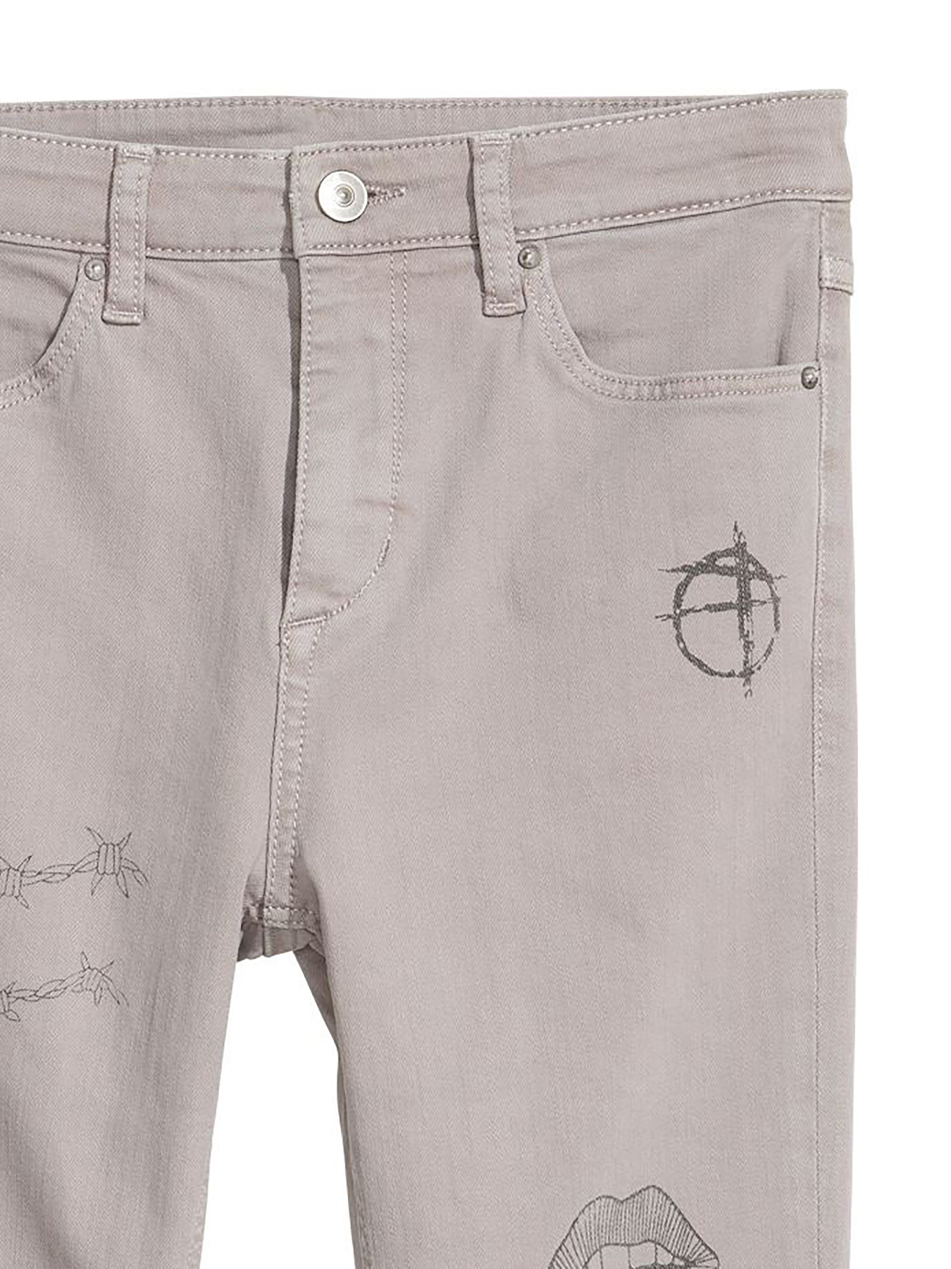 Зауженные джинсы H&M модель 64097 Фото