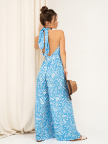 Комбинезон ISSA Plus модель 13827_blue Комбинезон ISSA Plus модель 13827_blue Фото