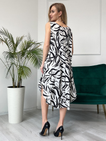 Сарафан ISSA Plus модель 13834_white Фото