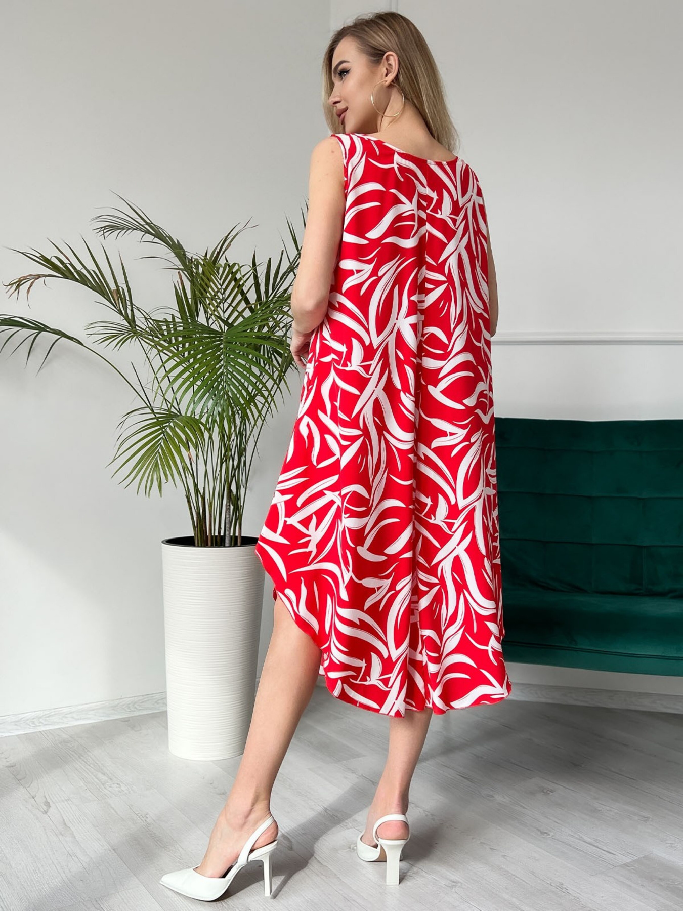 Сарафан ISSA Plus модель 13834_red Фото