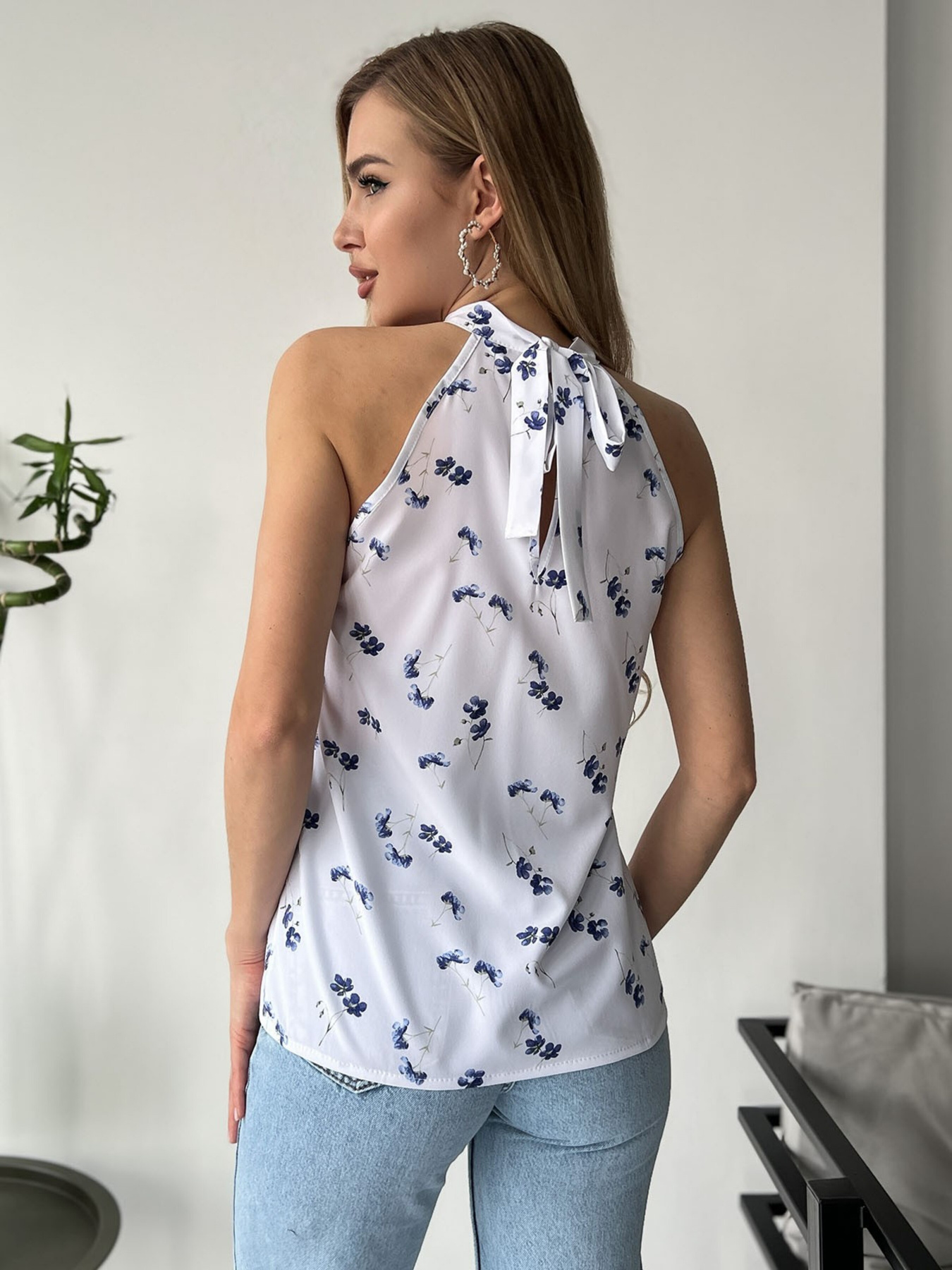 Блуза ISSA Plus модель SA-458_white Фото