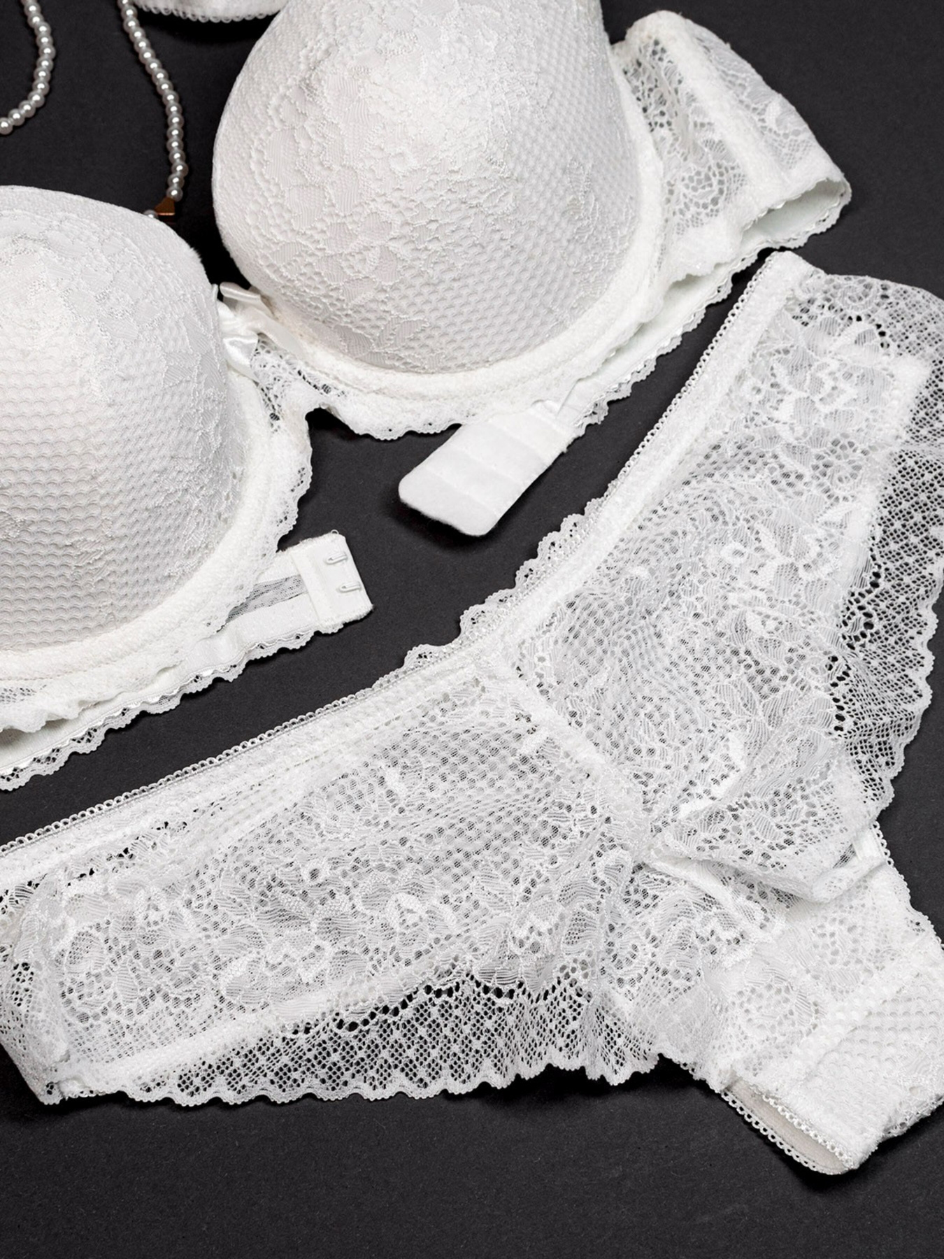 Комплект белья ISSA Plus модель BL2-534_milky Фото