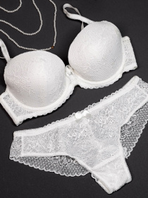 Комплект белья ISSA Plus модель BL2-534_milky Фото