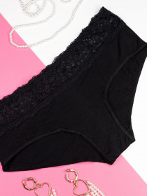 Труси ISSA Plus модель BL2-672_black Фото