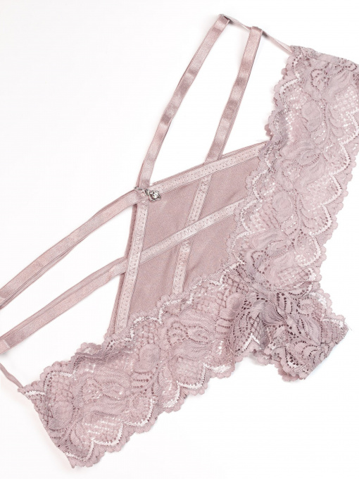 Нижня білизна ISSA Plus модель BL2-681_darkpink Фото