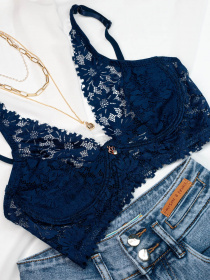 Бюстгальтер ISSA Plus модель BL2-683_blue Фото