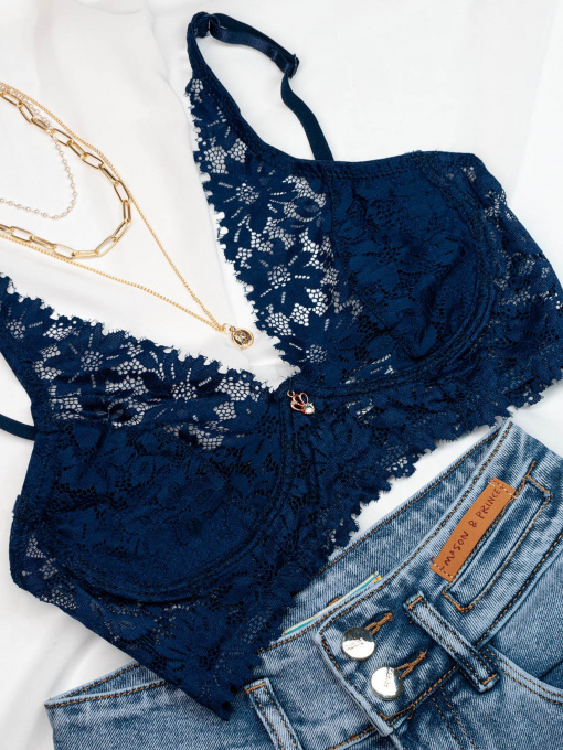 Бюстгальтер ISSA Plus модель BL2-683_blue Фото