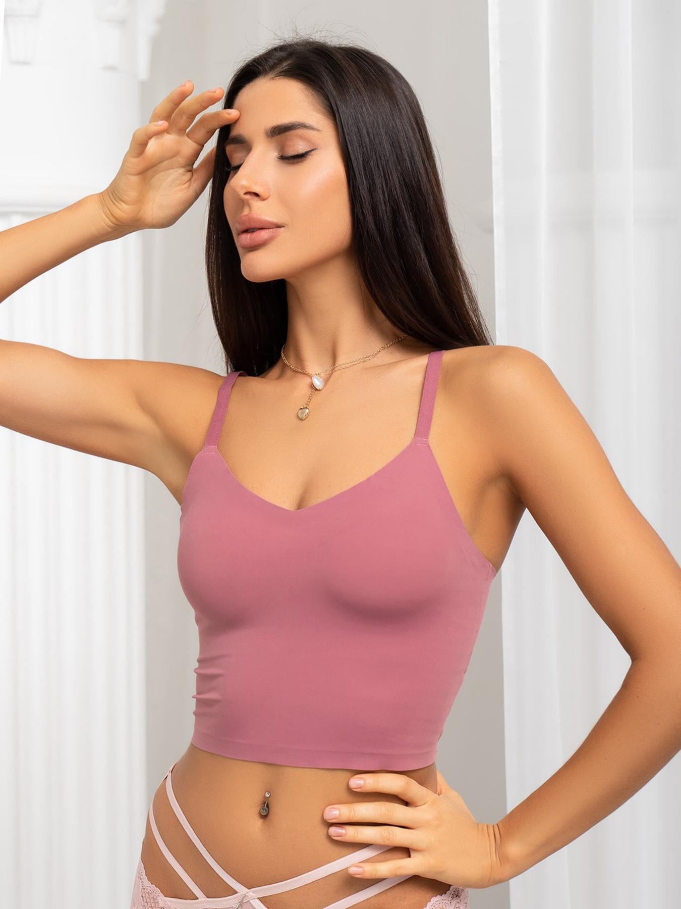 Бюстгальтер ISSA Plus модель BL2-685_darkpink Фото