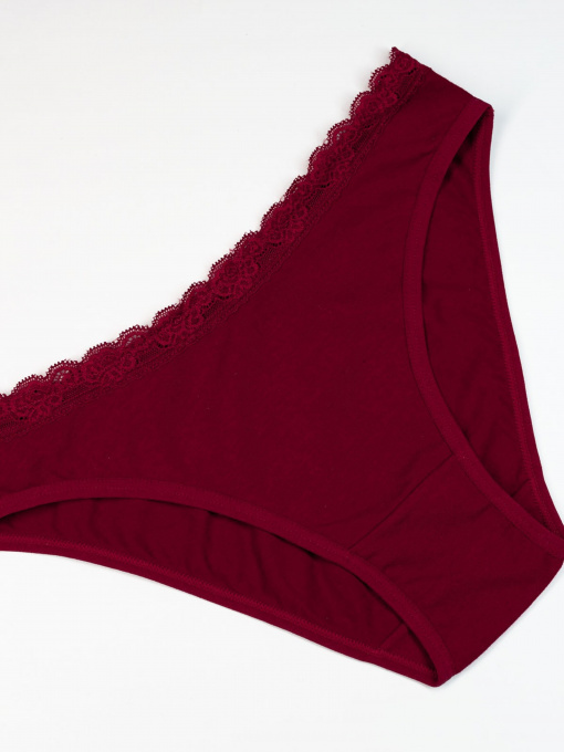 Трусы ISSA Plus модель BL2-689_burgundy Фото