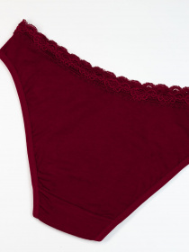 Труси ISSA Plus модель BL2-689_burgundy Фото