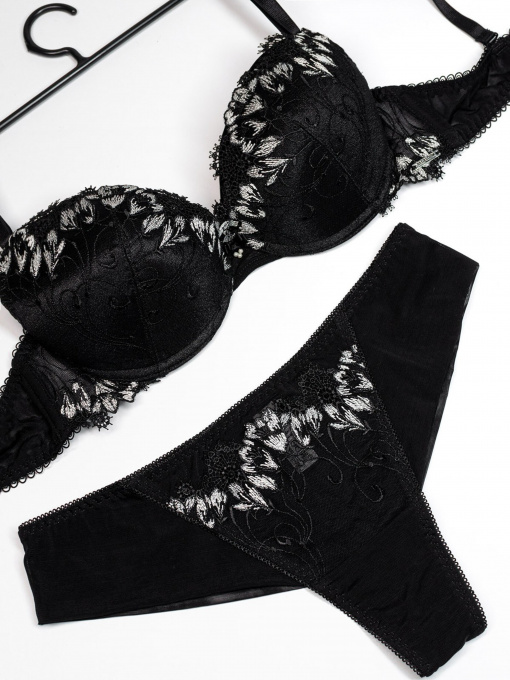 Комплект белья ISSA Plus модель BL2-697_black Фото