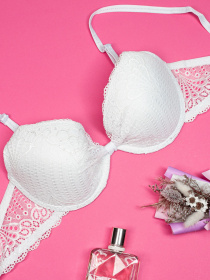 Бюстгальтер ISSA Plus модель BL2-698_white Фото