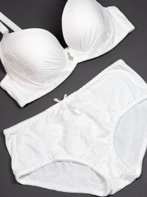 Комплект белья ISSA Plus модель BL2-701_white Фото