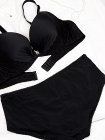 Комплект белья ISSA Plus модель BL2-701_black Фото