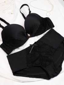 Комплект белья ISSA Plus модель BL2-701_black Фото