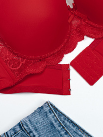 Бюстгальтер ISSA Plus модель BL2-702_red Фото