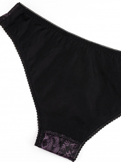 Труси ISSA Plus модель BL2-710_blacklilac — фото - INTERTOP