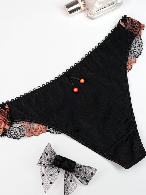 Трусы ISSA Plus модель BL2-713_blackcoral Фото