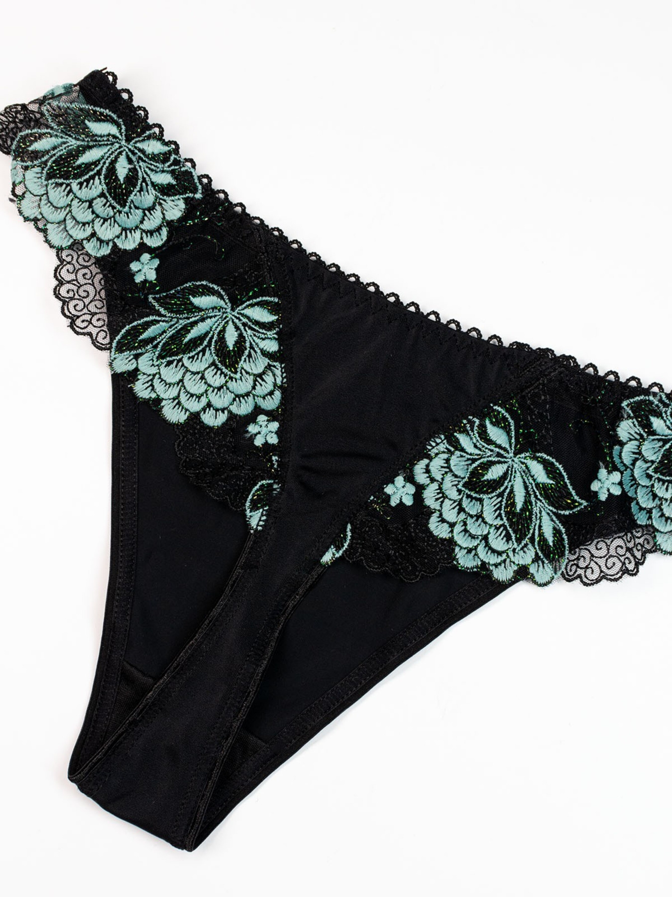 Трусы ISSA Plus модель BL2-713_blackmint Фото