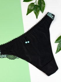 Труси ISSA Plus модель BL2-713_blackmint Фото