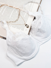 Бюстгальтер ISSA Plus модель BL2-722_white Фото