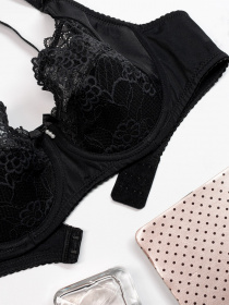 Бюстгальтер ISSA Plus модель BL2-722_black Фото