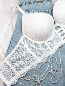 Бюстгальтер ISSA Plus модель BL2-724_white Фото