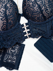 Бюстгальтер ISSA Plus модель BL2-724_blue Фото