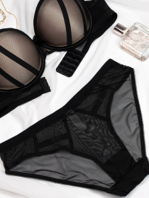 Комплект білизни ISSA Plus модель BL2-725_black Фото