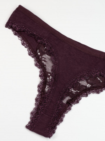 Трусы ISSA Plus модель BL2-730_burgundy Фото