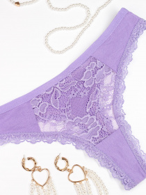 Труси ISSA Plus модель BL2-730_lilac Фото