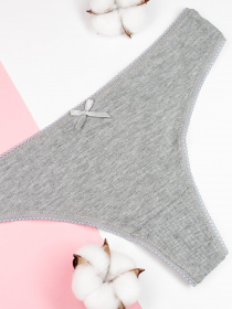 Нижня білизна ISSA Plus модель BL2-732_grey Фото