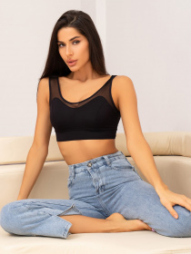 Бюстгальтер ISSA Plus модель BL2-737_black Фото