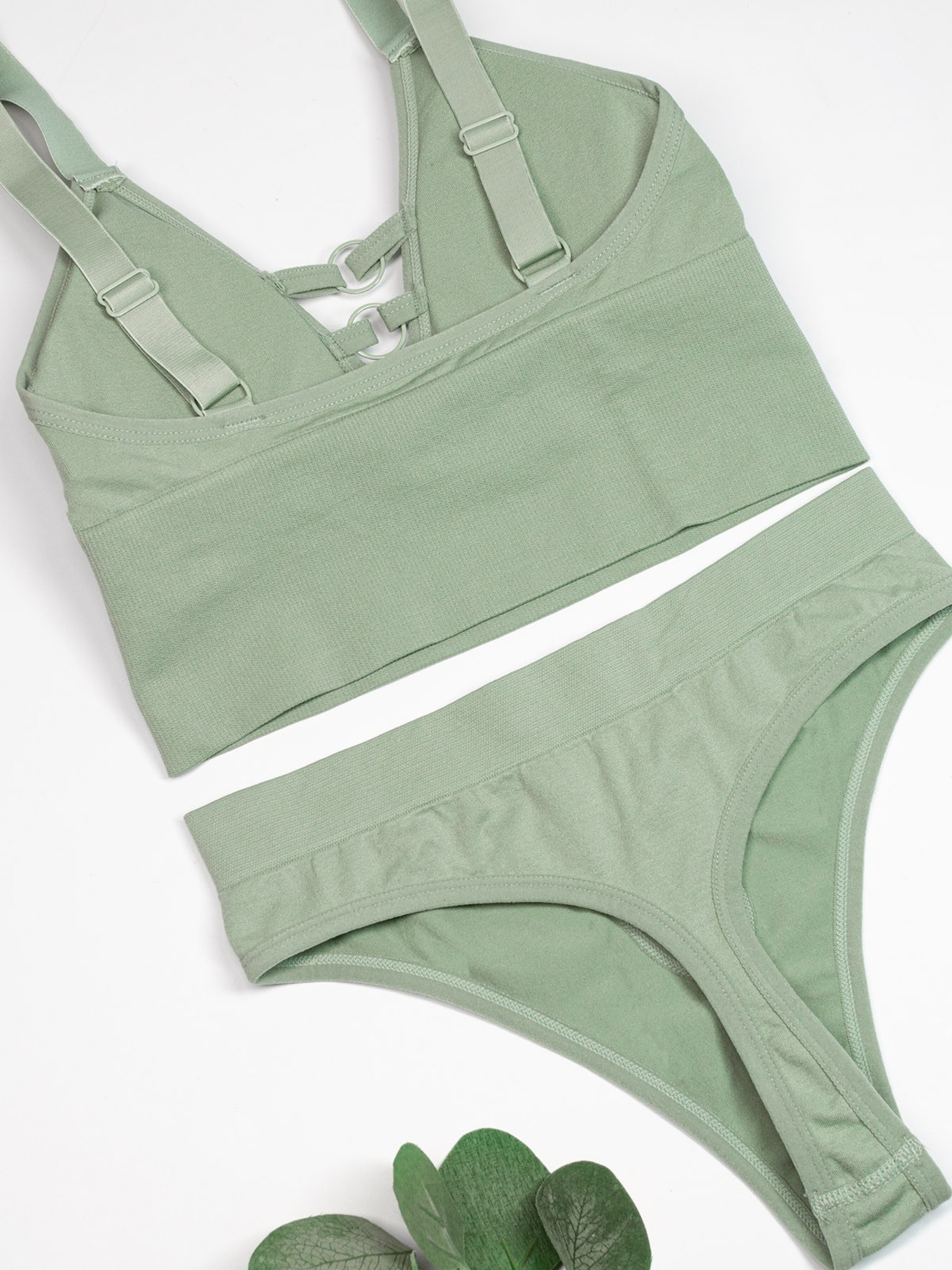 Комплект білизни ISSA Plus модель BL2-738_olive Фото