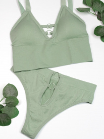 Комплект білизни ISSA Plus модель BL2-738_olive Фото