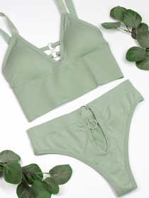 Комплект білизни ISSA Plus модель BL2-738_olive Фото