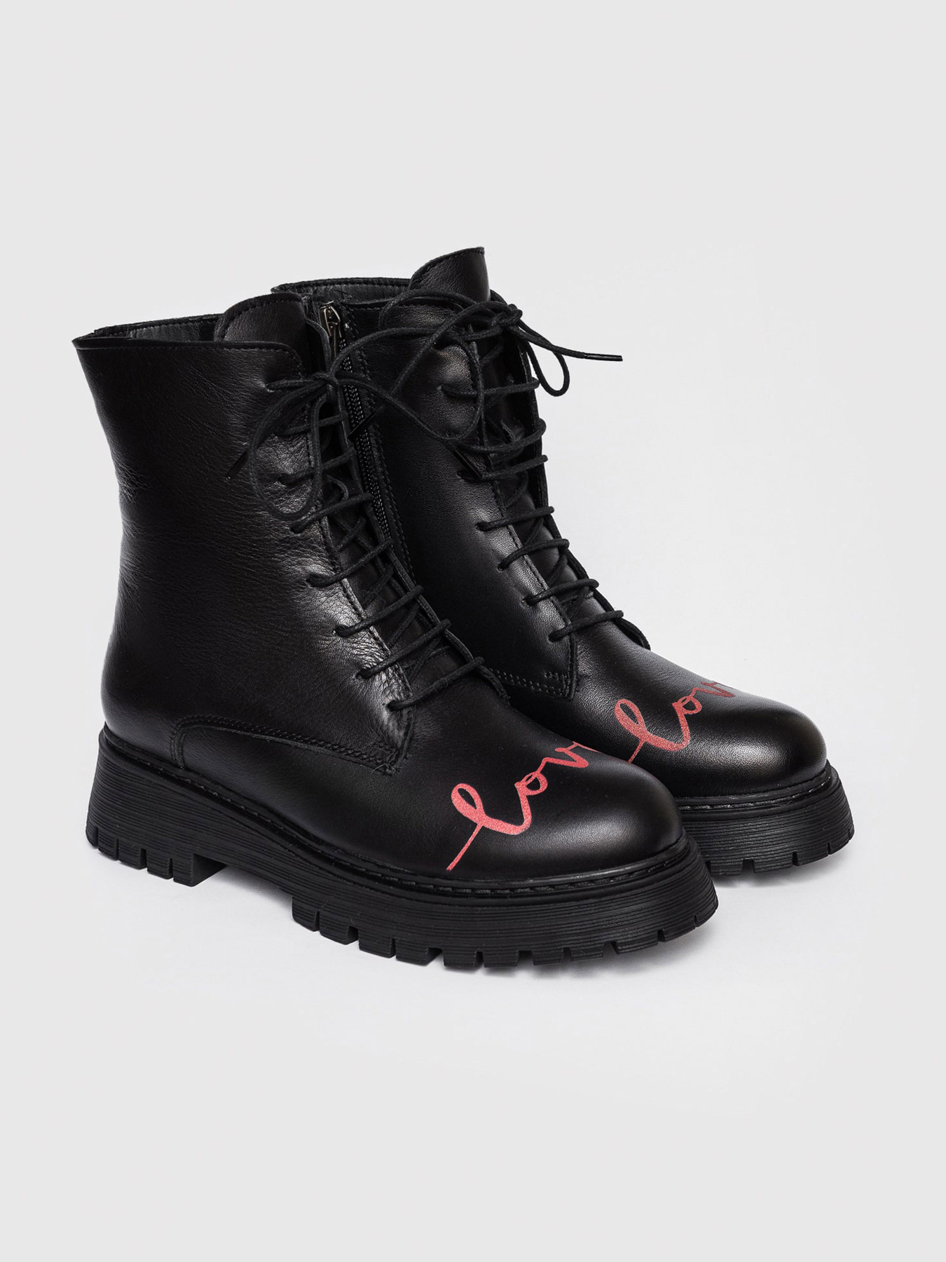 Черевики Gem модель 10262-485-SA-red Фото