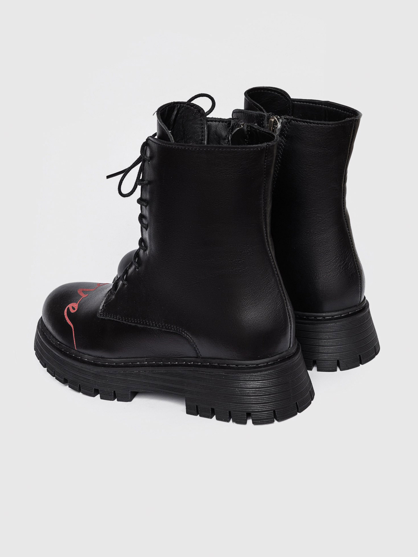 Черевики Gem модель 10262-485-SA-red Фото