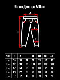Джоггеры Without модель 8042781 Фото