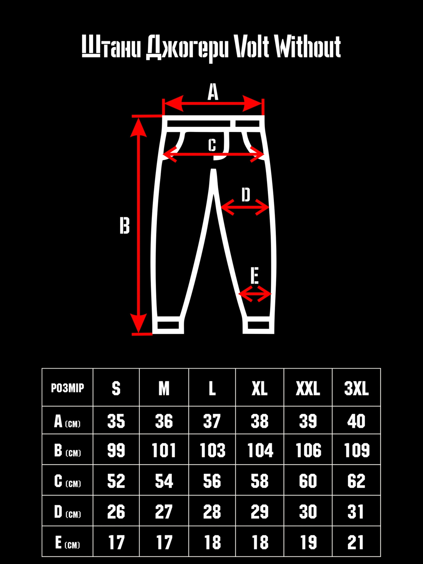 Джоггеры Without модель 8048924 Фото