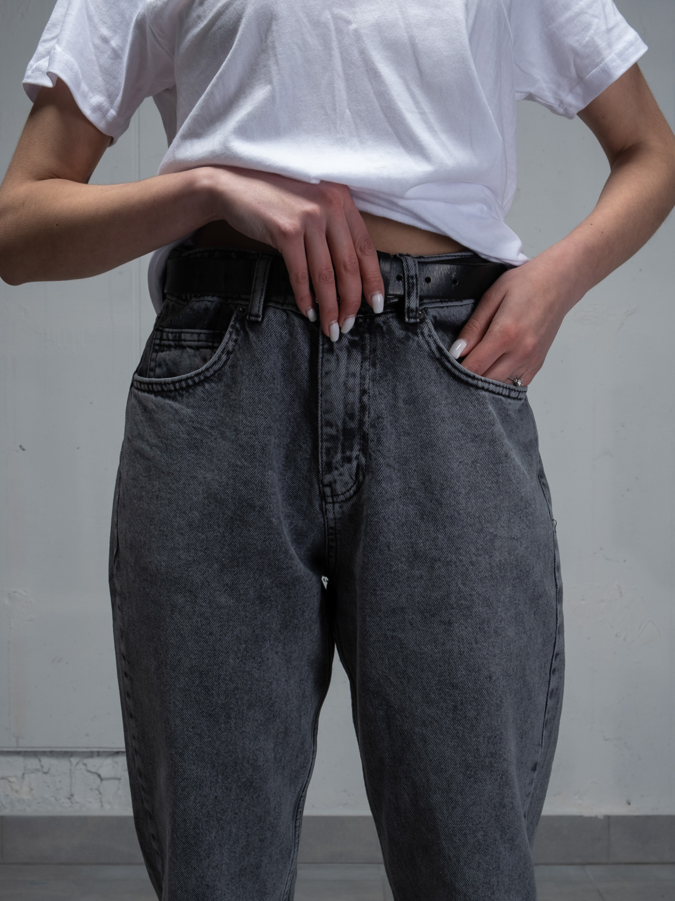 Джинси мом Without модель 8055022 Фото