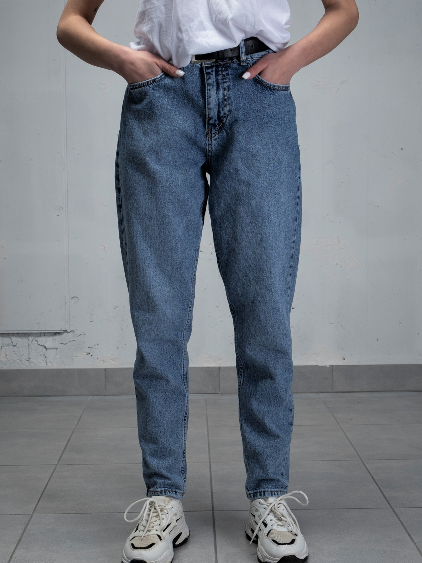 Джинси мом Without модель 8055024 Фото